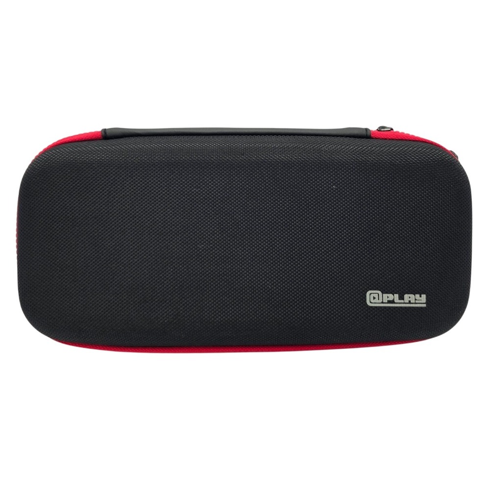 Play Black & Red Hard Shell Carrying Case – Fits Nintendo Switch Lite
